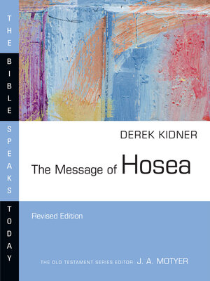 cover image of The Message of Hosea: Love to the Loveless